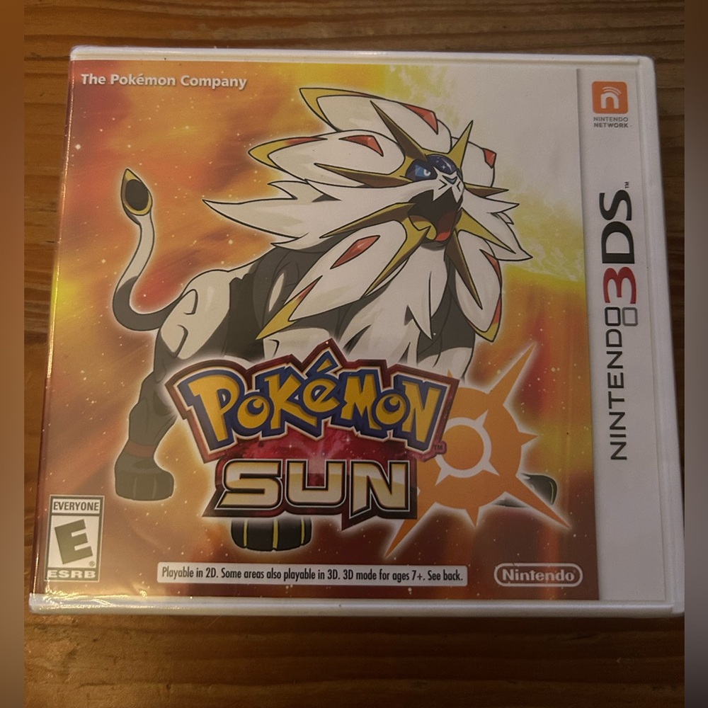 Nintendo Pokémon Sun 3DS Game